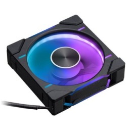 PHANTEKS - Ventola D30 D-RGB PWM Reverse Airflow Black 120mm