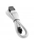 Cablemod - Pro ModMesh Kit estensione cavo 6 Pin 45cm - Bianco