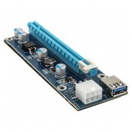 NO BRAND - Riser Card da PCI-E 1x a 16x tramite USB 3.0 1m