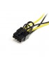 STARTECH - Adattatore cavo Sata a PCI Express 8Pin x scheda video