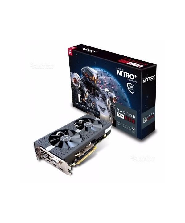SAPPHIRE - RX 570 Nitro 8GB - Syspack.com