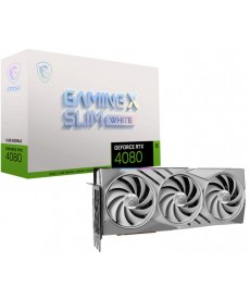 MSI - RTX 4080 Gaming X Slim White 16GB DLSS 3