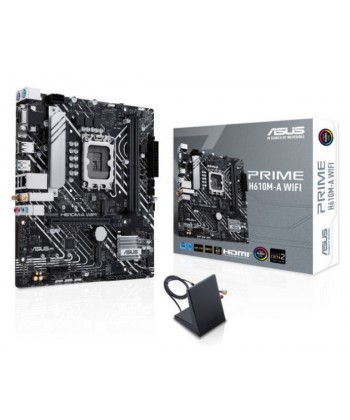 ASUS - Prime H610M-A WiFi D4 DDR4 Dual M.2 mATX Socket 1700