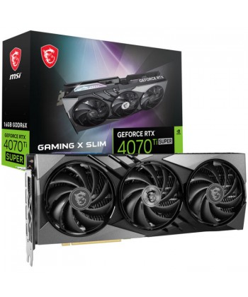 MSI - RTX 4070 Ti Super Gaming X Slim 16GB DLSS 3
