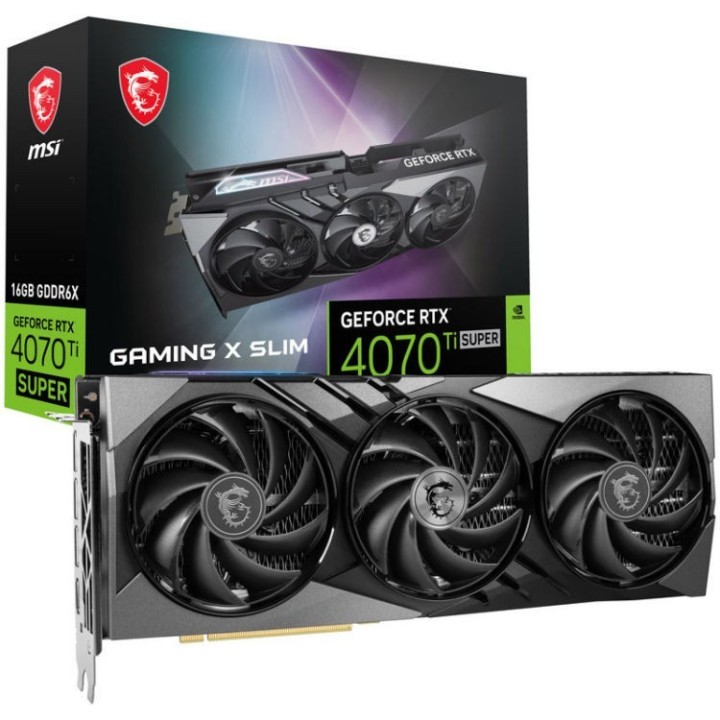 MSI - RTX 4070 Ti Super Gaming X Slim 16GB DLSS 3