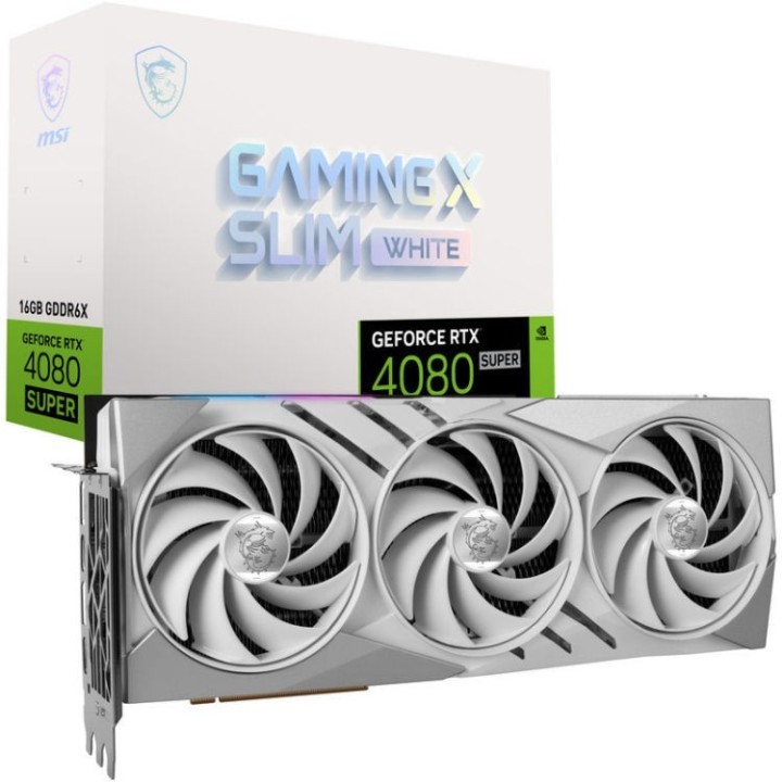 MSI - RTX 4080 Super Gaming X Slim White 16GB DLSS 3