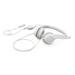 LOGITECH - H390 USB PC HEADSET OFFWHITE - Syspack.com