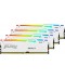 KINGSTON - 128GB Kit DDR5-5600 Fury Beast White RGB XMP CL40 (4x32GB)