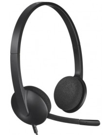 LOGITECH - H340 Cuffie con microfono con Cancellazione del Rumore USB