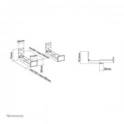 Neomounts - SUPPORTO SOUNDBAR AWL29-550BL1