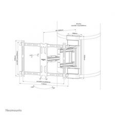 Neomounts - SUPPORTO DA COLONNA WL40S-910BL16