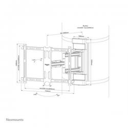 Neomounts - SUPPORTO DA COLONNA WL40S-910BL16