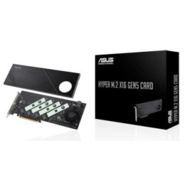 ASUS - Hyper M.2 X16 Gen 5 x 4 SSD NVMe