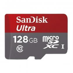 SANDISK - MICROSDXC 128GB + SD ADAPTER