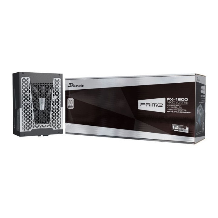 SEASONIC - Prime PX 1600 1600W PCIe 5.0 Modulare 80Plus Platinum
