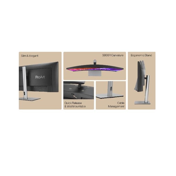 ASUS - PROART CURVED PROF.MONITOR 34 IPS