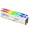 KINGSTON - 64GB Kit DDR5-5600 Fury Beast White RGB XMP CL40 (2x32GB)