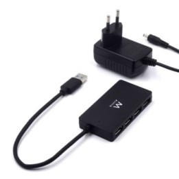 EWENT - HUB USB 3.1 4 PORTE alimentato