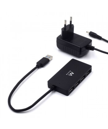 EWENT - HUB USB 3.1 4 PORTE alimentato