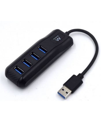 EWENT - HUB USB 3.0 4 PORTE portatile