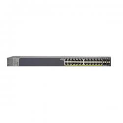 NETGEAR - 28PT GE POE + SMART SWITCH