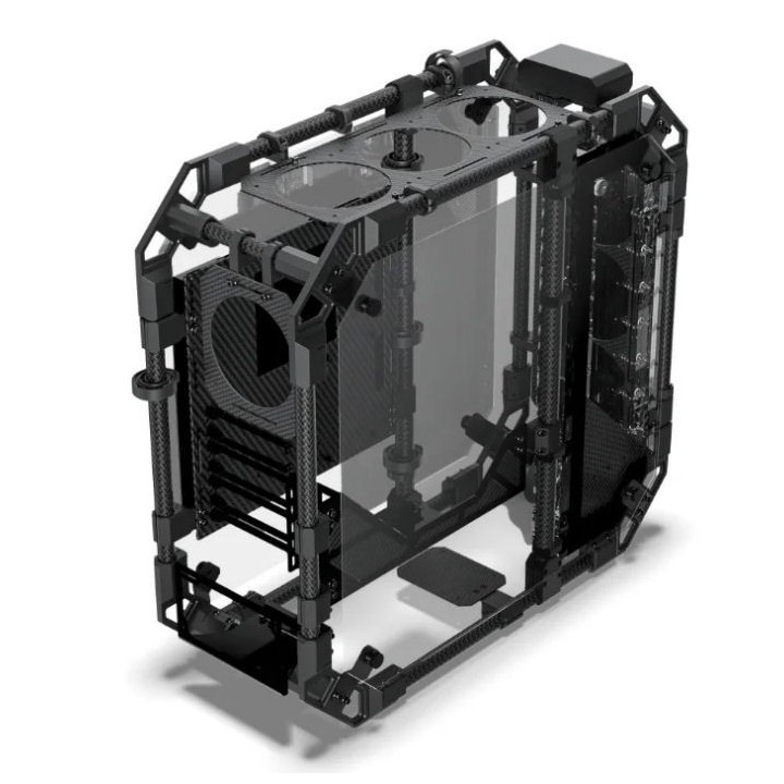 Alphacool - Apex Pro Skeleton Case ATX