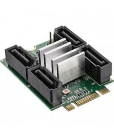 INLINE - SCHEDA MINI PCIE 2.0 M.2 A 4 SATA 6GB RAID 0,1,10,JBOD