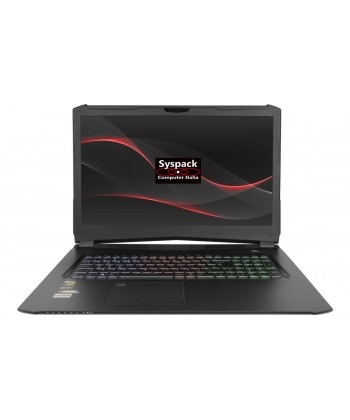 CLEVO - PA71HS i7-7700HQ DDR4 2xHDD Sata + 2 M.2 GTX 1070 8GB noODD 17.3" FullHD IPS 120Hz Tastiera Italiana retroilluminata
