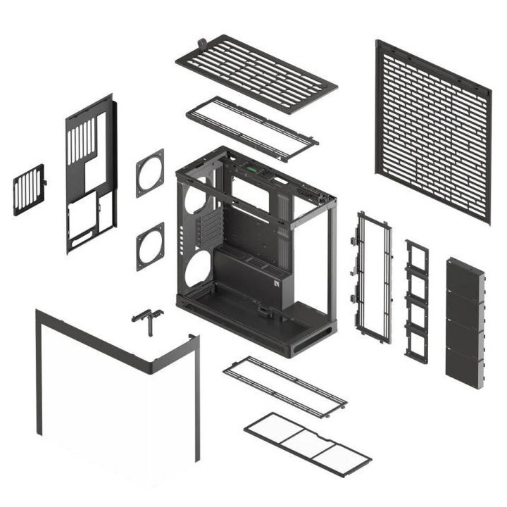 HAVN - HS 420 Black Extended-ATX