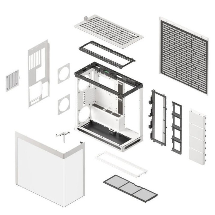 HAVN - HS 420 White Extended-ATX