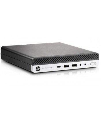 HP - 800 G4 DM MiniPC i5 8500T 8GB SSD 256GB Win11 Pro Ricondizionato Garanzia 12mesi