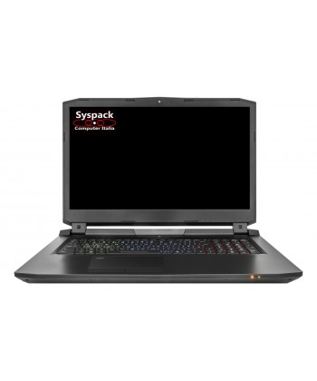 CLEVO - P751TM2--G OC i5 8600K DDR4 2xHDD Sata + 2 M.2 GTX1070 8GB noODD 15.6" 4K Tastiera retroilluminata