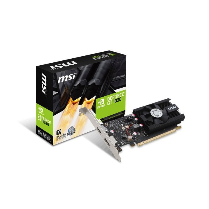 MSI - GT 1030 2GB Low Profile OC