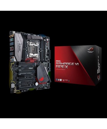ASUS - Rampage VI Apex X299 M.2 DDR4 Extended-ATX Socket 2066