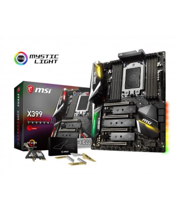 MSI - X399 Gaming Pro Carbon AC DDR4 M.2 Socket TR4