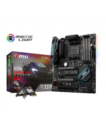 MSI - X370 Gaming Pro Carbon AC DDR4 M.2 Socket AM4 - Syspack.com