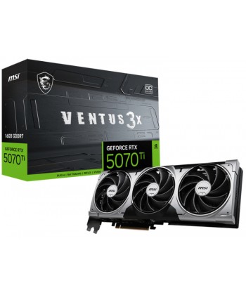 MSI - RTX 5070 Ti Ventus 3X OC 16GB DLSS 4