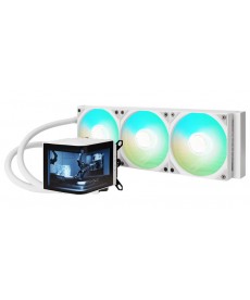 TRYX - Panorama ARGB 360 3D Display White x Socket 1851 1700 AM5