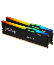 KINGSTON - 32GB Kit DDR5-6000 Fury Beast RGB XMP CL30 (2x16GB)