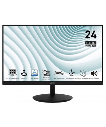 MSI - MP242A 23.8" FullHD IPS HDMI DisplayPort VGA - 1ms Audio