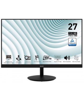 MSI - MP271A 27" FullHD IPS HDMI DisplayPort VGA - 1ms Audio