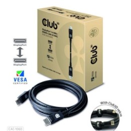 Club 3D - Cavo DisplayPort 1.4 HBR3 3m