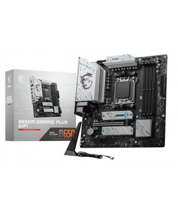 MSI - B650M Gaming Plus WiFi Dual M.2 DDR5 mATX - Socket AM5
