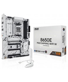ASUS - B650E Max Gaming WiFi Triple M.2 DDR5 ATX White - Socket AM5