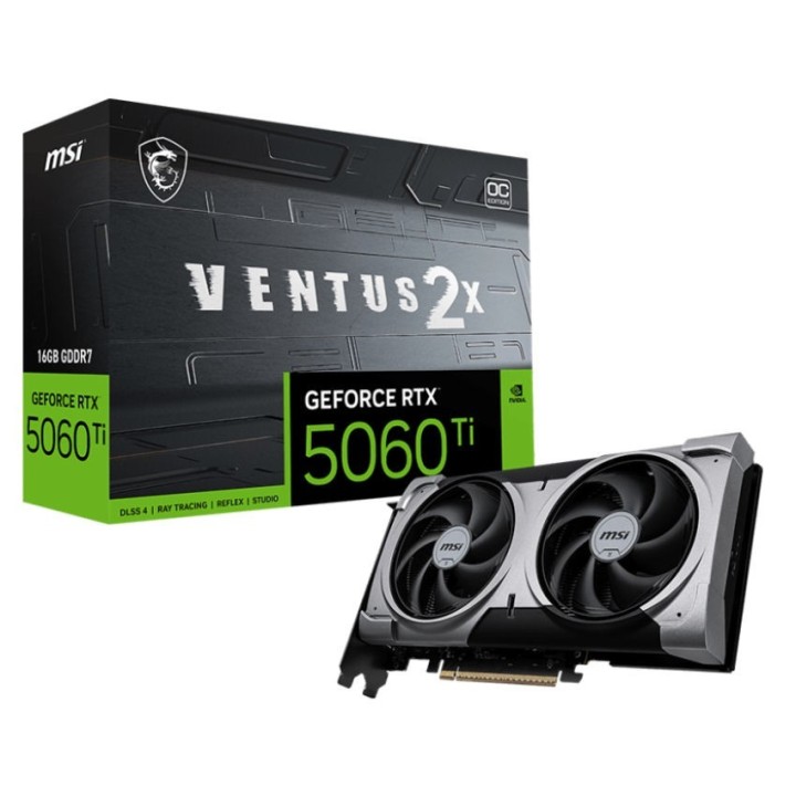 MSI - RTX 5060 Ti 16GB Ventus 2X OC Plus