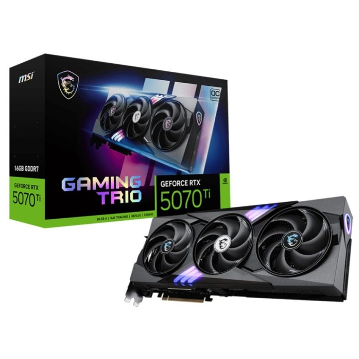 MSI - RTX 5070 Ti Gaming Trio OC 16GB
