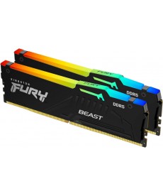 KINGSTON - 64GB Kit DDR5-5200 Fury Beast RGB XMP CL40 (2x32GB)