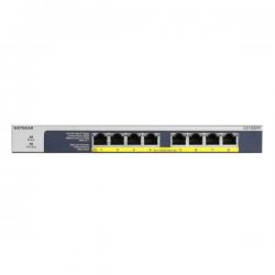 SWITCH UNMANAGED GIGABIT A 8 PORTE 10/100/1000MBPS TUTTE CON POE+ - BUDGET POE DI120W - SUPPORTO DI JUMBO FRAME - FORMATO DE