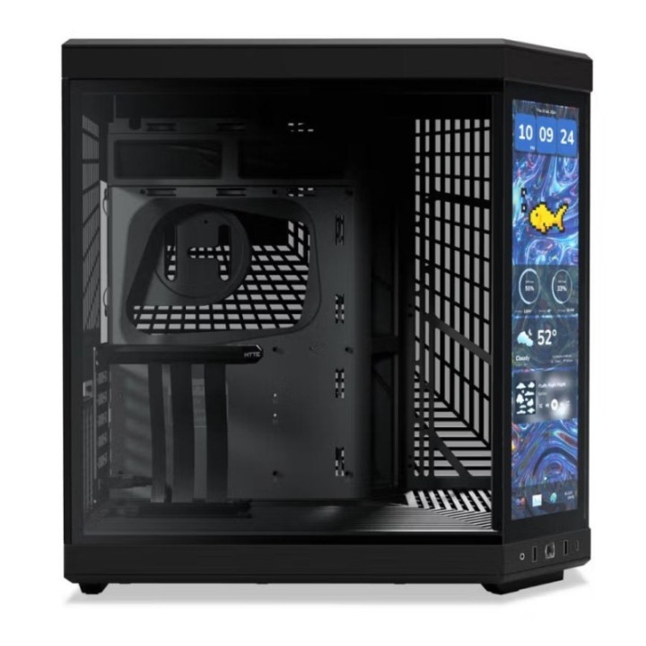 Hyte - Y70 Touch Infinite Black Extended-ATX