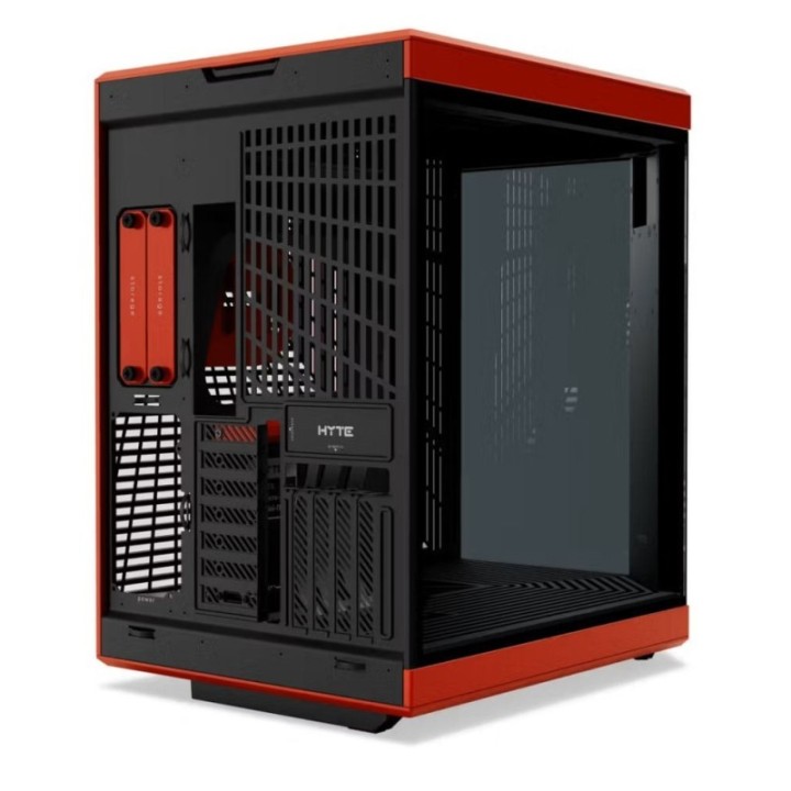 Hyte - Y70 Touch Infinite Black Cherry Extended-ATX